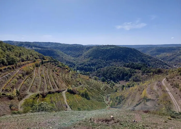 Maison Avec Vue Exceptionnelle Et Piscine Privative Saint-Félix-de-Lunel
