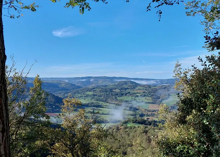Maison Avec Vue Exceptionnelle Et Piscine Privative Semesterbostad Saint-Félix-de-Lunel